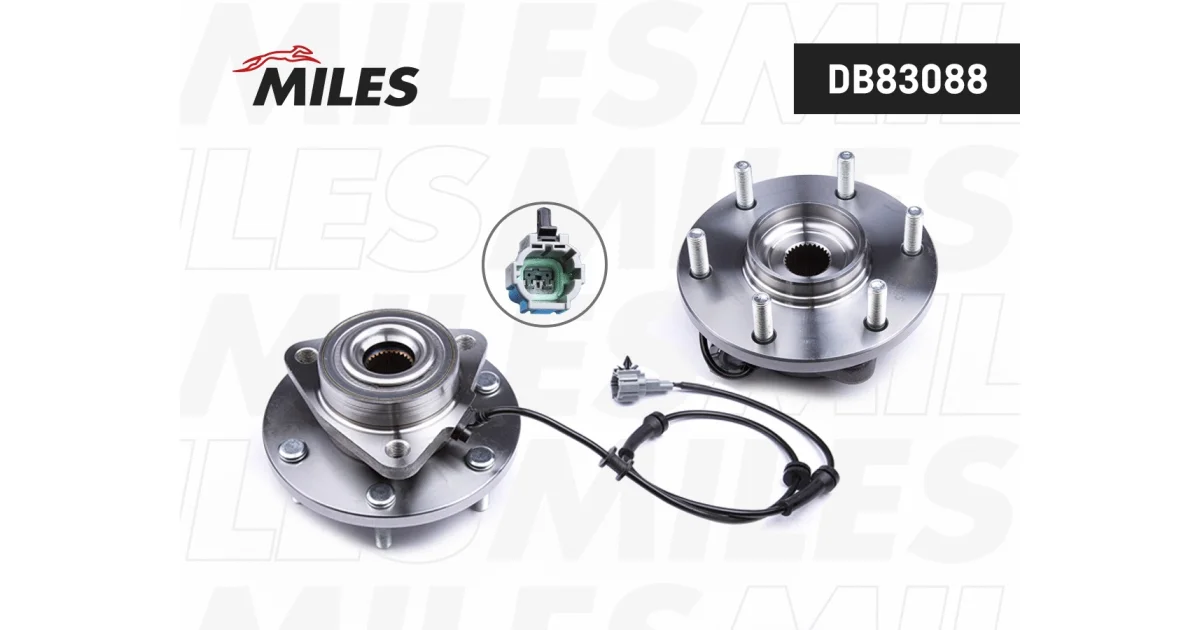 MILES DB83088, Комплект подшипника ступицы колеса