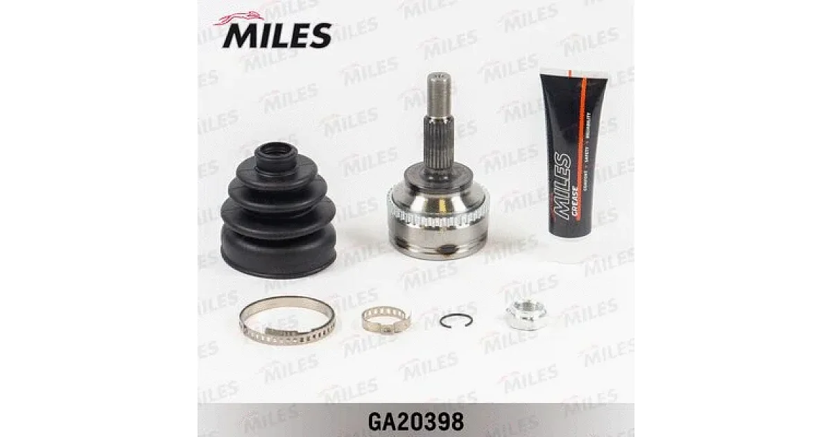 GA20398 - MILES - Шарнирный комплект, приводной вал