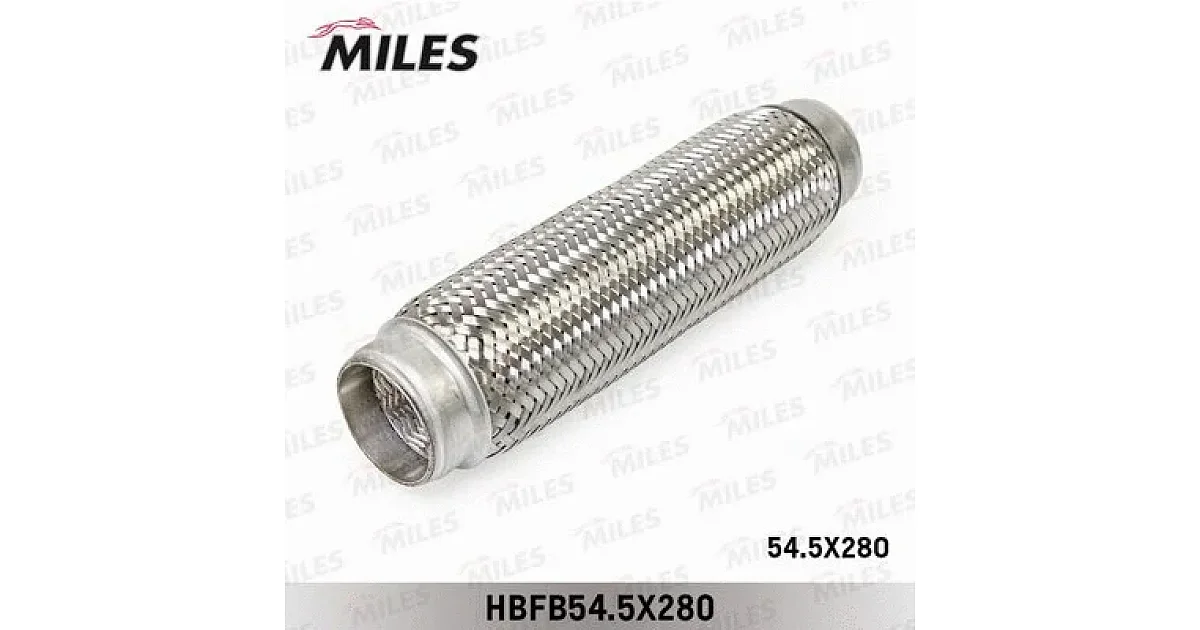 HBFB545X280 - MILES - Гофрированная труба, выхлопная система