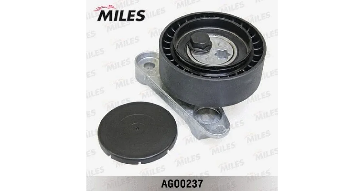 AG00237 - MILES - Натяжной ролик, поликлиновой ремень