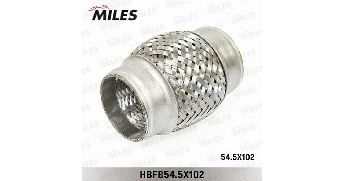 HBFB545X102 - MILES - Гофрированная труба, выхлопная система