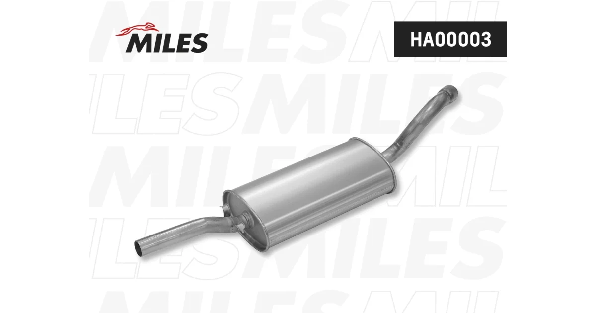 HA00003 - MILES - Глушитель выхлопных газов конечный