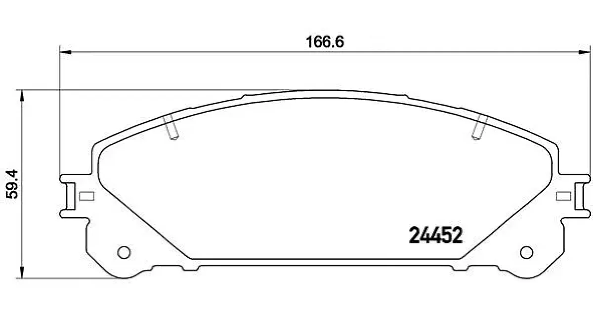 P83145 - BREMBO - Комплект тормозных колодок, дисковый тормоз