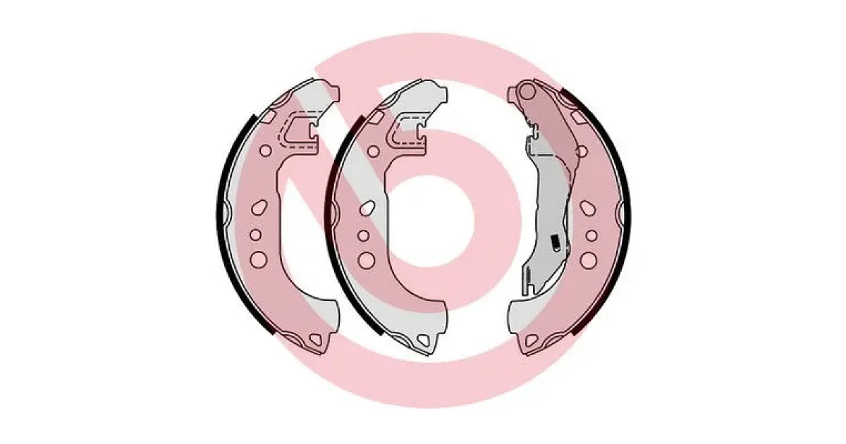 S85543 - BREMBO - Комплект тормозных колодок