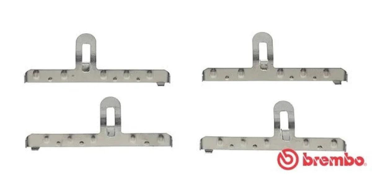 A02303 - BREMBO - Комплектующие, колодки дискового тормоза