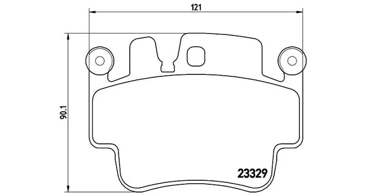 P65009 - BREMBO - Комплект тормозных колодок, дисковый тормоз
