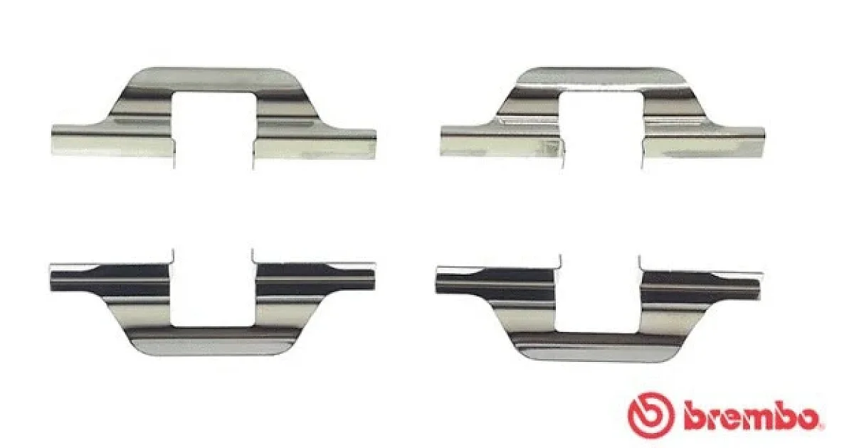 A02304 - BREMBO - Комплектующие, колодки дискового тормоза