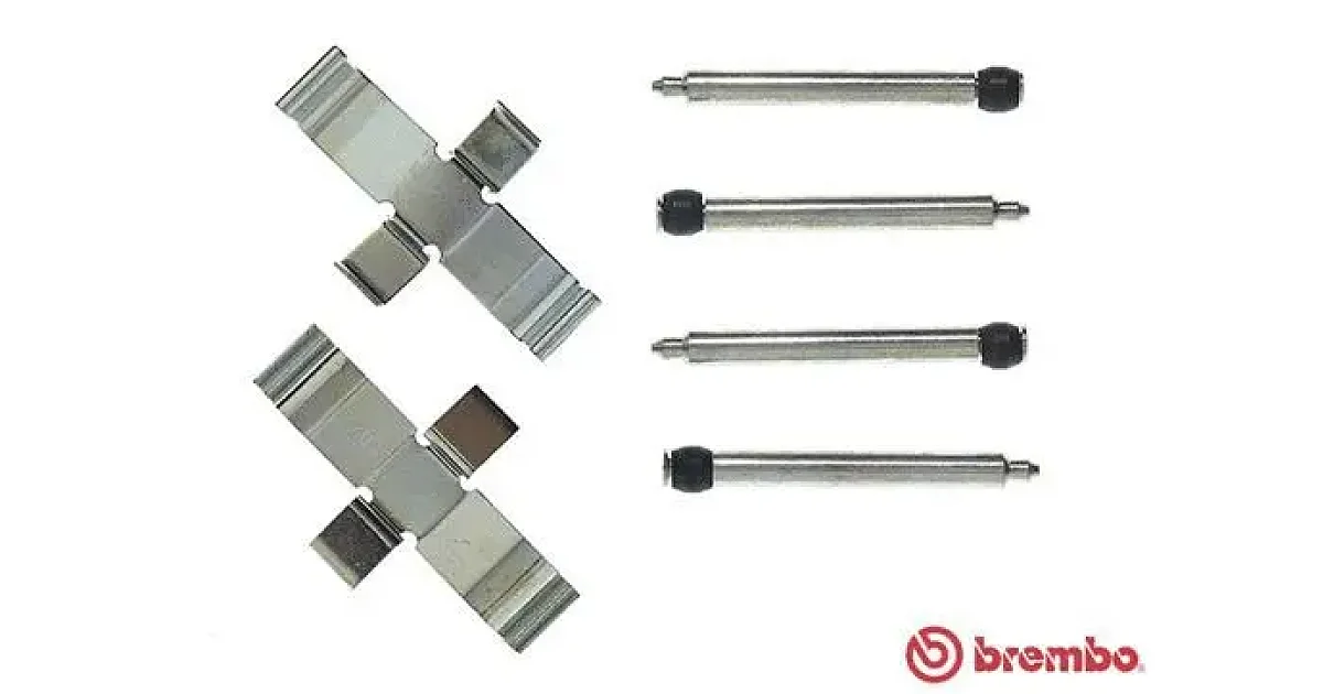 A02268 - BREMBO - Комплектующие, колодки дискового тормоза
