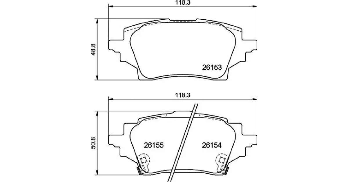 P83178 - BREMBO - Комплект тормозных колодок, дисковый тормоз