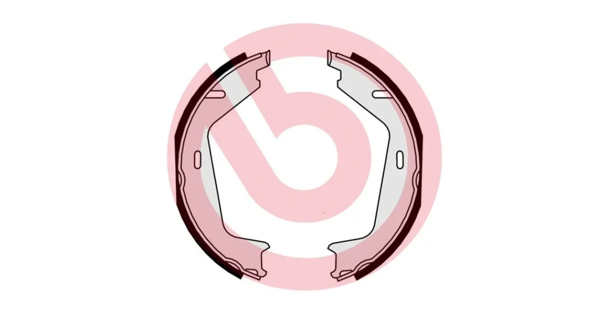 S86512 - BREMBO - Комплект тормозных колодок, стояночная тормозная система