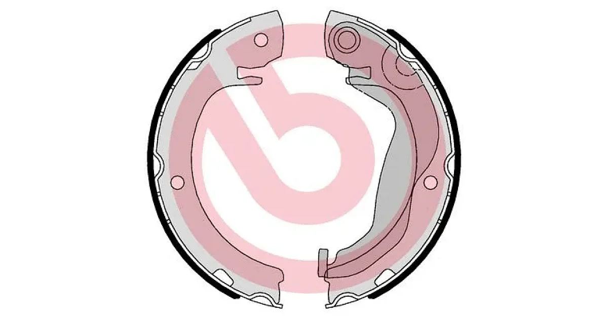 S83569 - BREMBO - Комплект тормозных колодок, стояночная тормозная система
