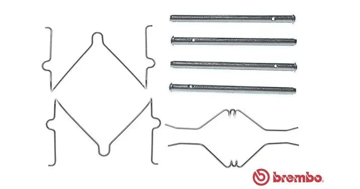 A02263 - BREMBO - Комплектующие, колодки дискового тормоза