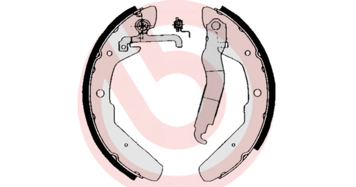 S85517 - BREMBO - Комплект тормозных колодок