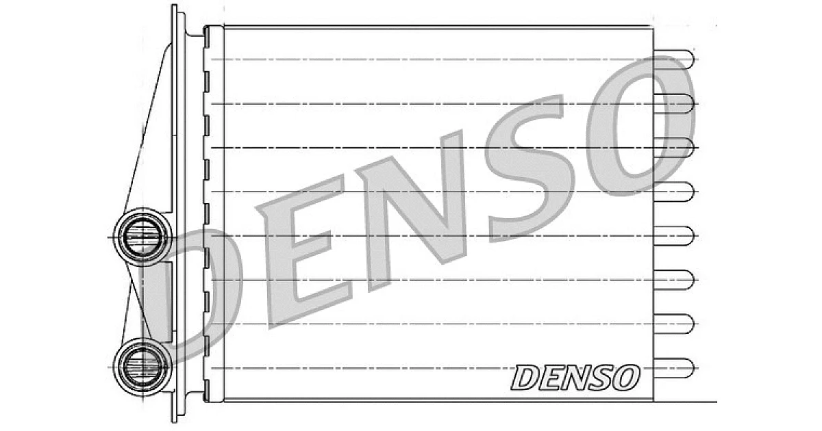 DRR23020 - DENSO - Теплообменник, отопление салона