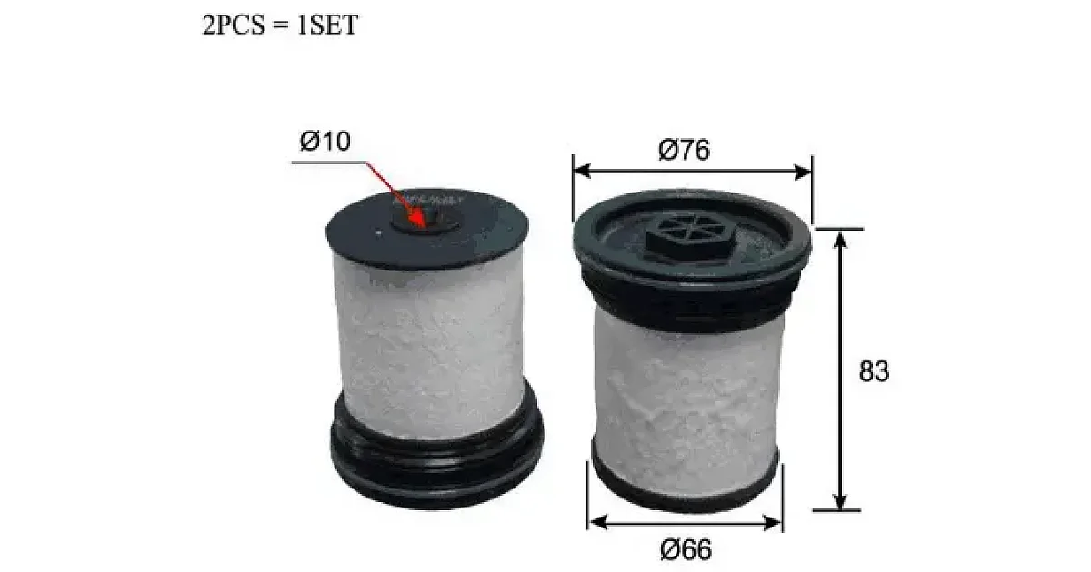 AZUMI FE52003SET, Топливный фильтр