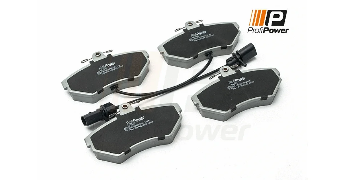 1B1053 - PROFIPOWER - Комплект тормозных колодок, дисковый тормоз