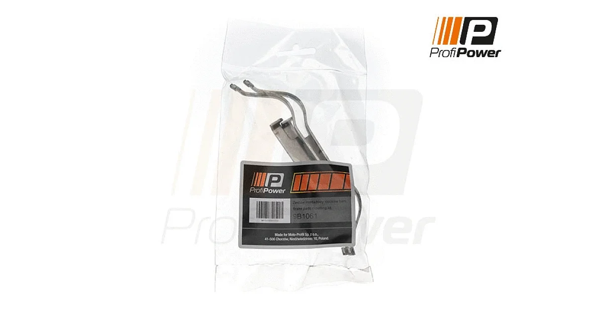 9B1061 - PROFIPOWER - Комплектующие, колодки дискового тормоза