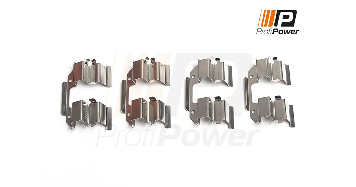 PROFIPOWER 9B1149, Комплектующие, колодки дискового тормоза