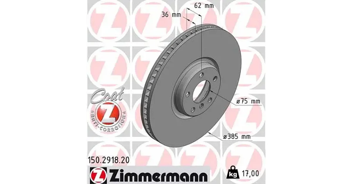 ZIMMERMANN - 150291820 - Тормозной диск