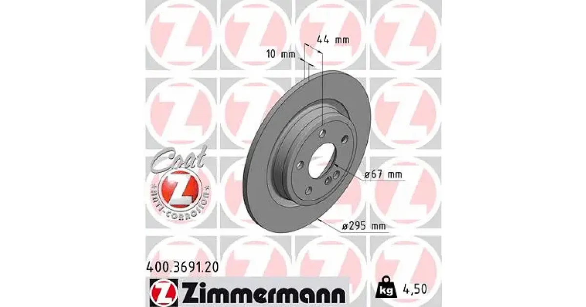 400369120 - ZIMMERMANN - Тормозной диск