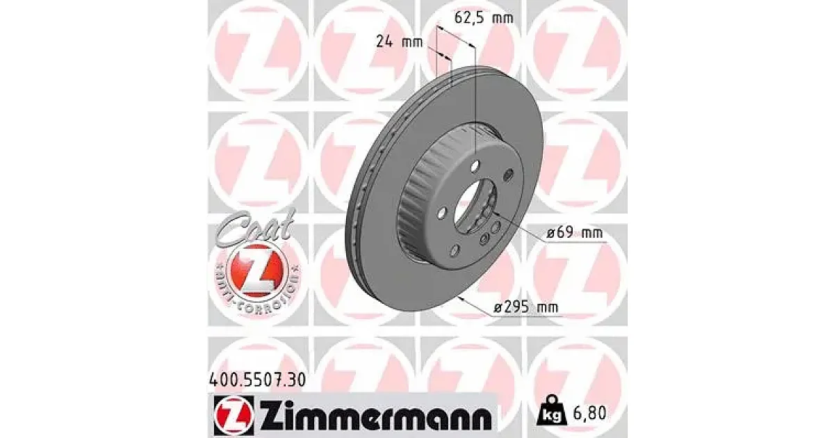 400550730 - ZIMMERMANN - Тормозной диск