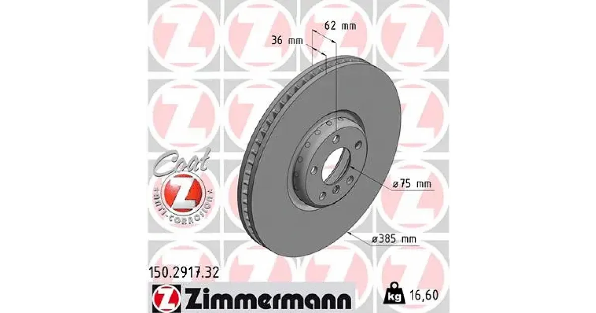 ZIMMERMANN - 150291732 - Тормозной диск