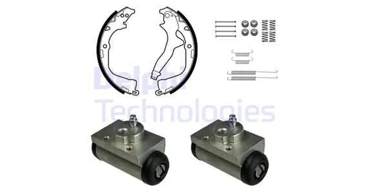 DELPHI KP1145, Комплект тормозных колодок