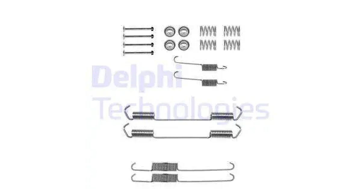 DELPHI LY1062, Комплектующие, тормозная колодка