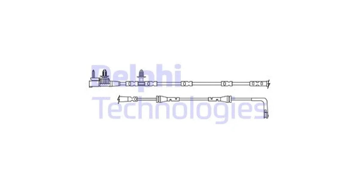 LZ0314 - DELPHI - Сигнализатор, износ тормозных колодок