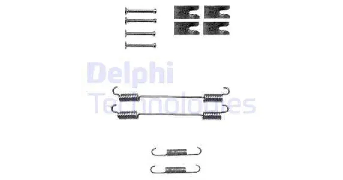 DELPHI LY1346, Комплектующие, тормозная колодка