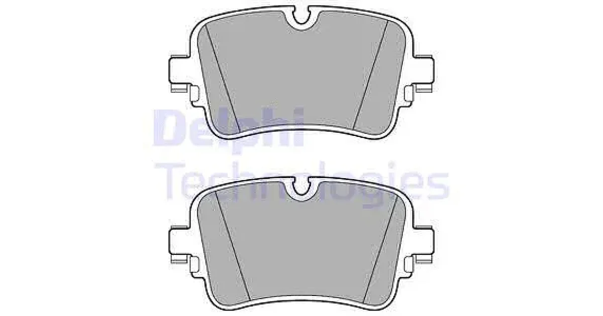 DELPHI LP3274, Комплект тормозных колодок, дисковый тормоз