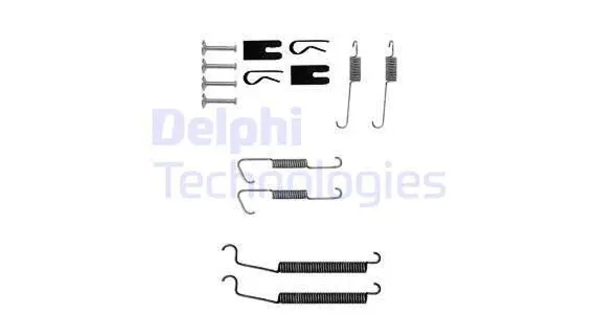 DELPHI LY1304, Комплектующие, тормозная колодка
