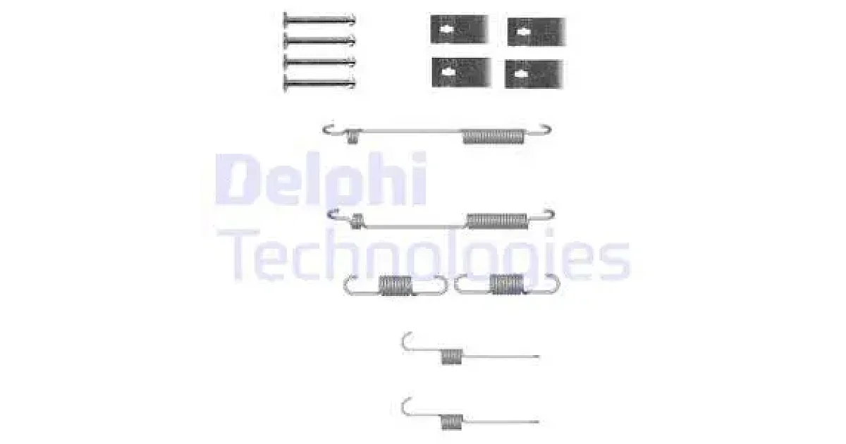 DELPHI LY1332, Комплектующие, тормозная колодка