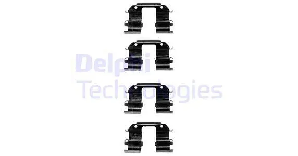 DELPHI LX0372, Комплектующие, колодки дискового тормоза