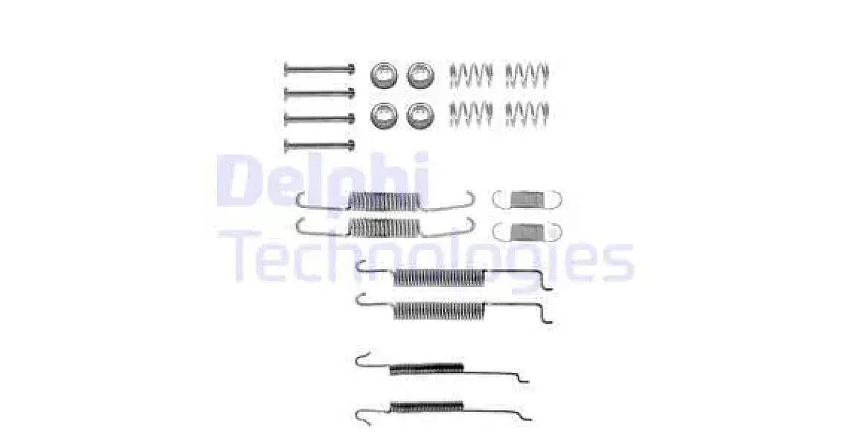 DELPHI LY1121, Комплектующие, тормозная колодка