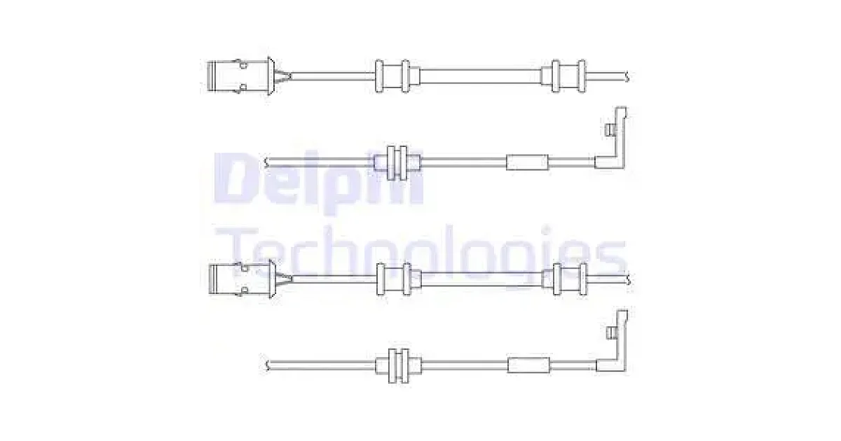 DELPHI LZ0152, Сигнализатор, износ тормозных колодок