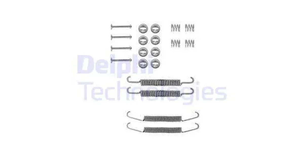 DELPHI LY1017, Комплектующие, тормозная колодка