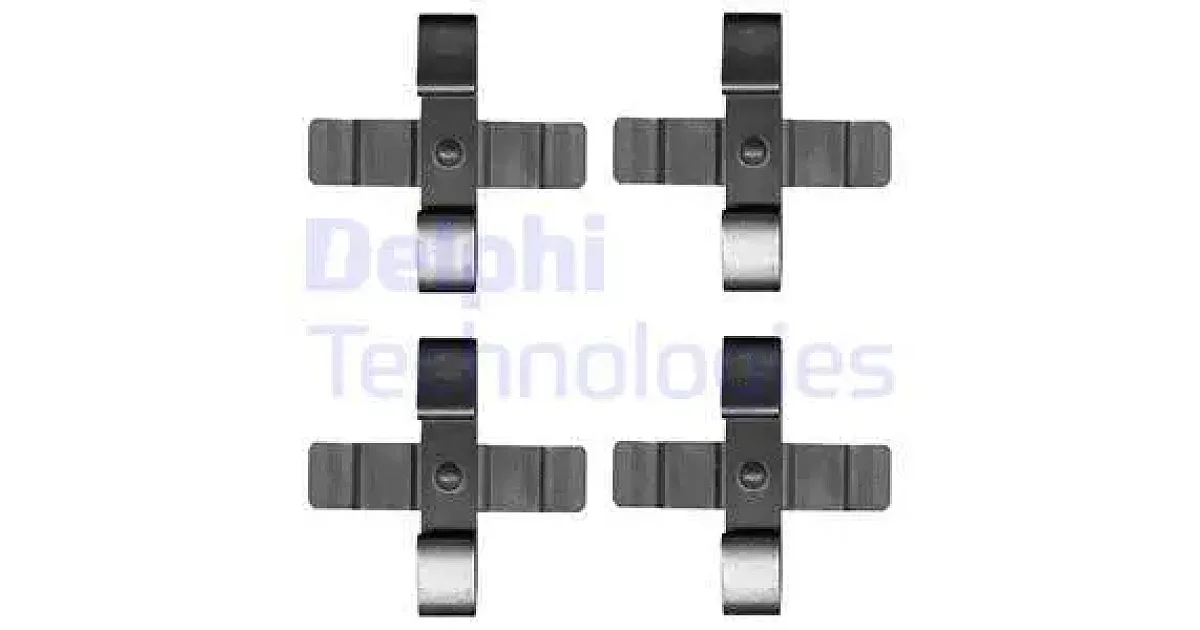 DELPHI LX0625, Комплектующие, колодки дискового тормоза
