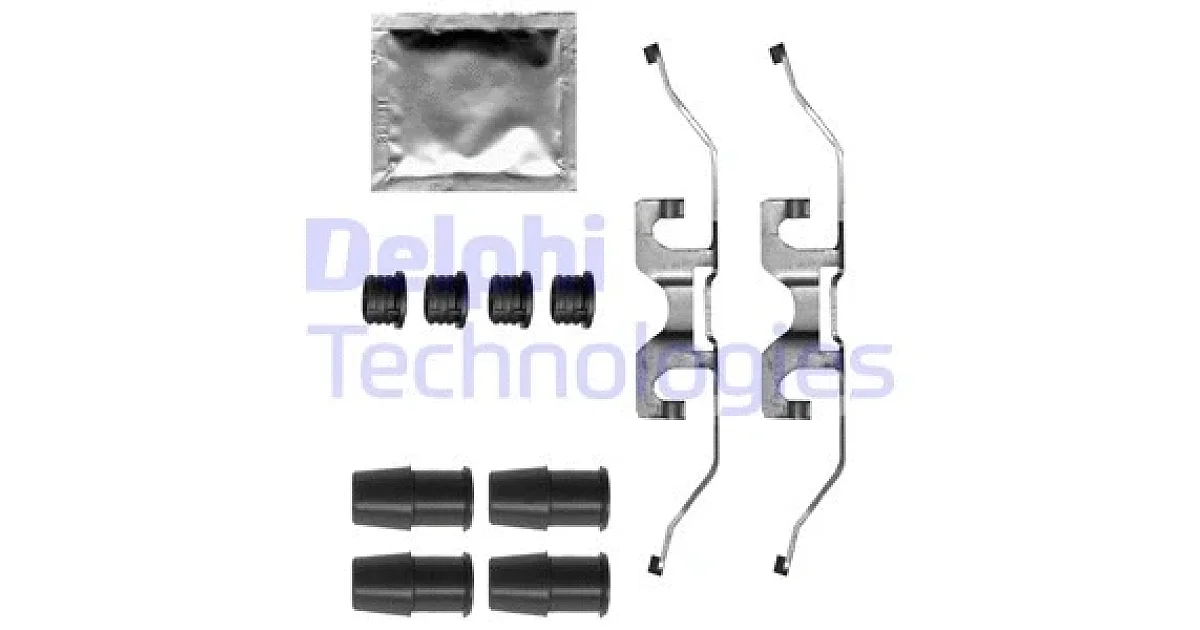 DELPHI LX0694, Комплектующие, колодки дискового тормоза