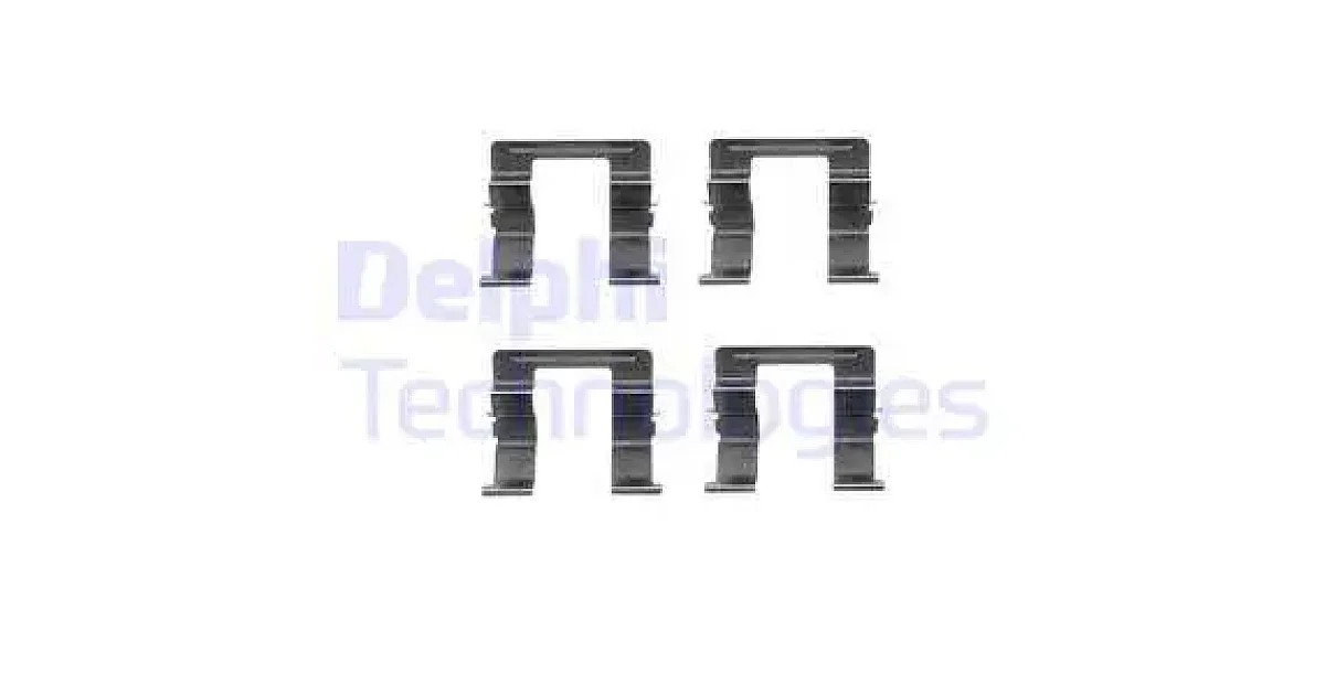 DELPHI LX0420, Комплектующие, колодки дискового тормоза
