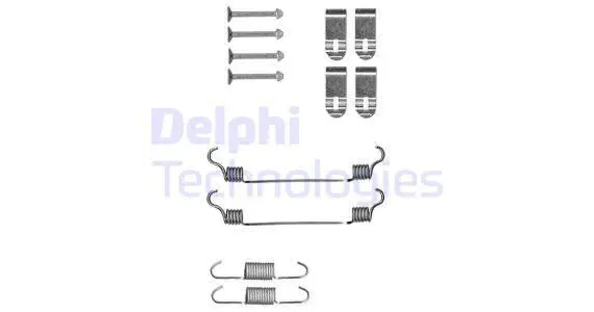 DELPHI LY1400, Комплектующие, стояночная тормозная система