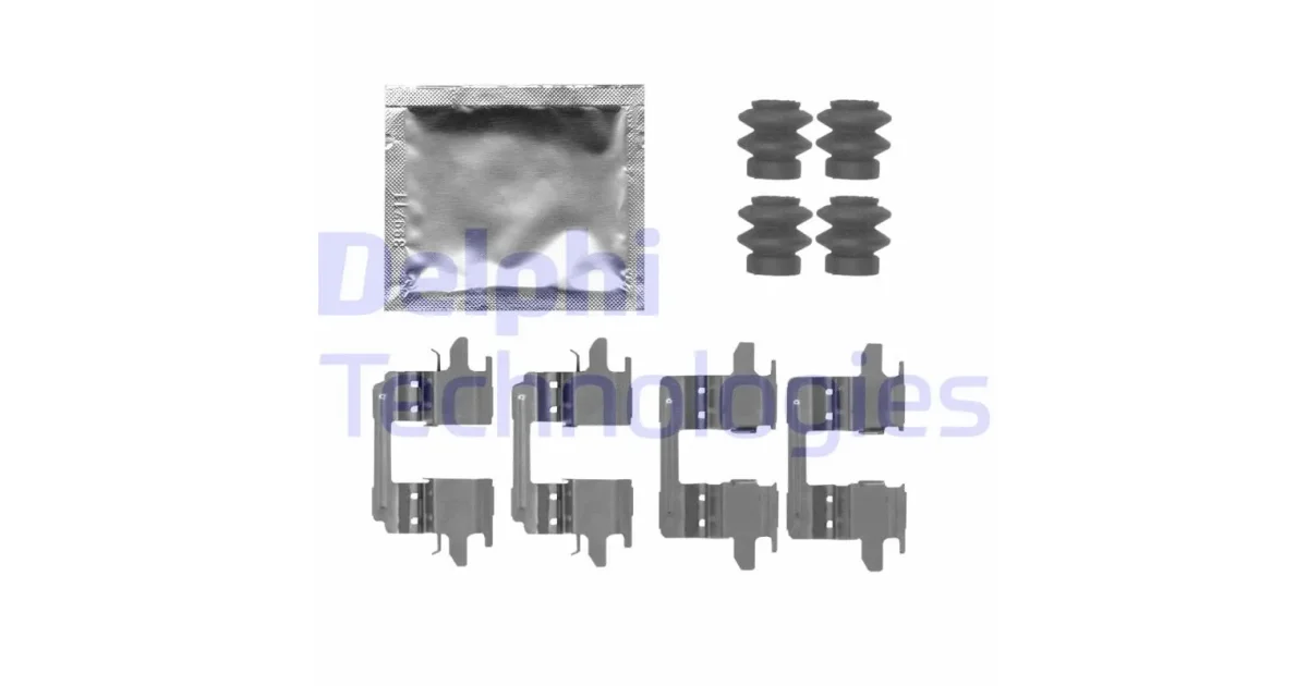 DELPHI LX0723, Комплектующие, колодки дискового тормоза