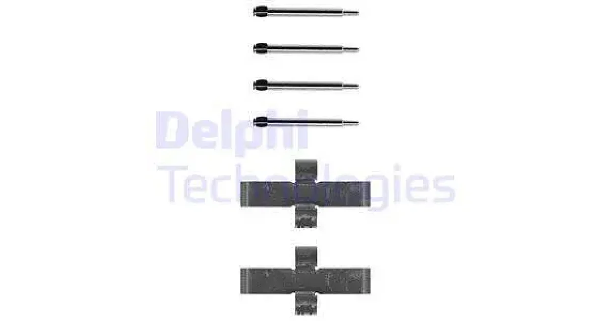 DELPHI LX0013, Комплектующие, колодки дискового тормоза