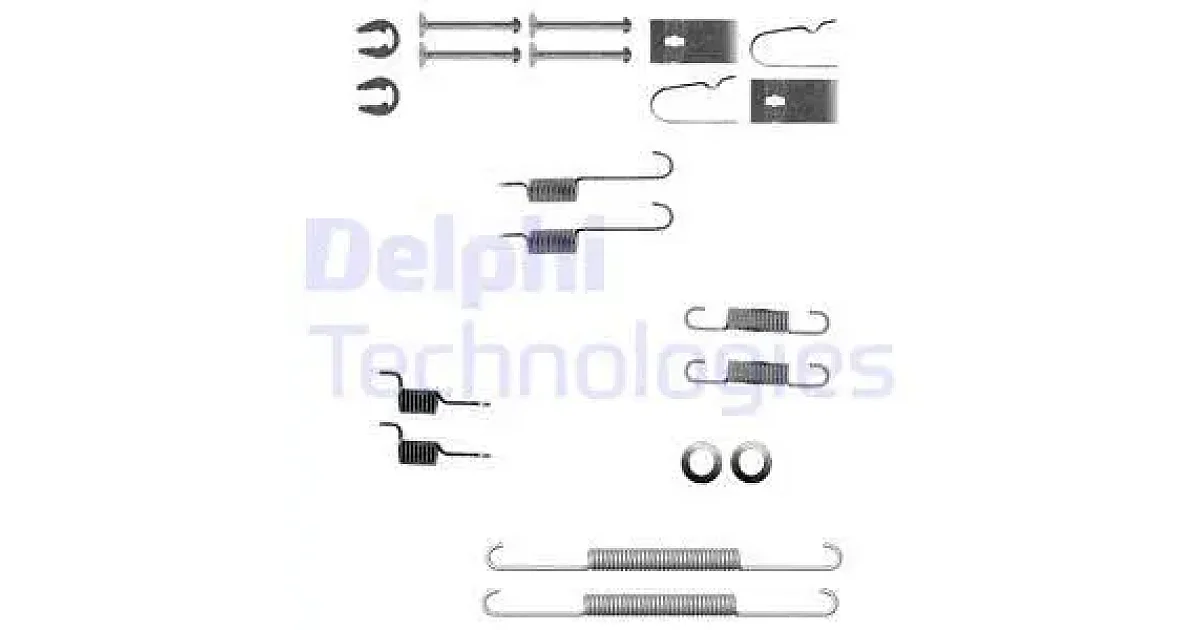 DELPHI LY1356, Комплектующие, тормозная колодка