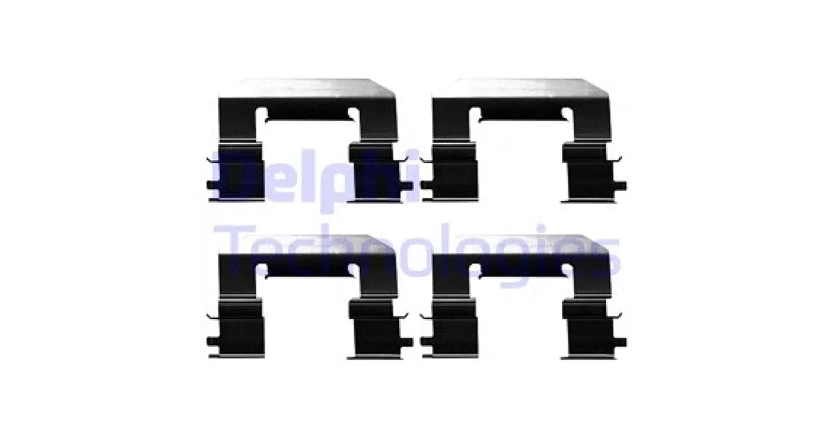 DELPHI LX0675, Комплектующие, колодки дискового тормоза