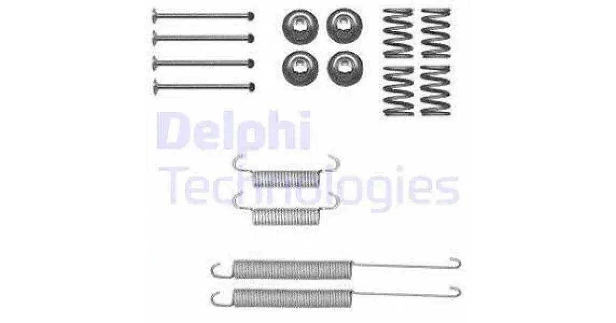 DELPHI LY1392, Комплектующие, тормозная колодка