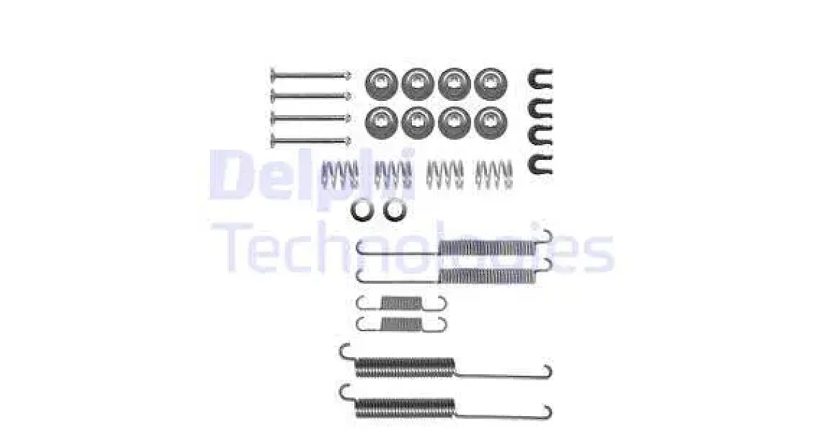 DELPHI LY1271, Комплектующие, тормозная колодка