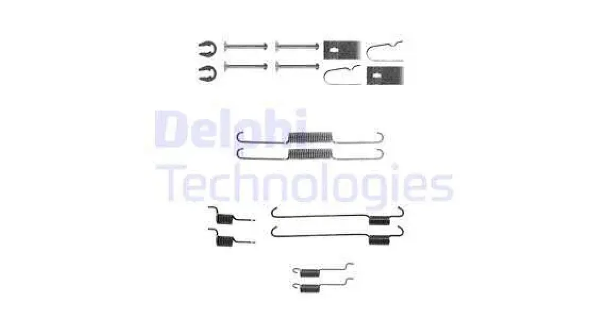 DELPHI LY1311, Комплектующие, тормозная колодка