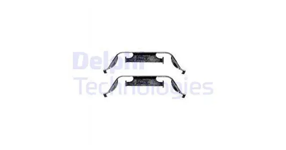 DELPHI LX0331, Комплектующие, колодки дискового тормоза