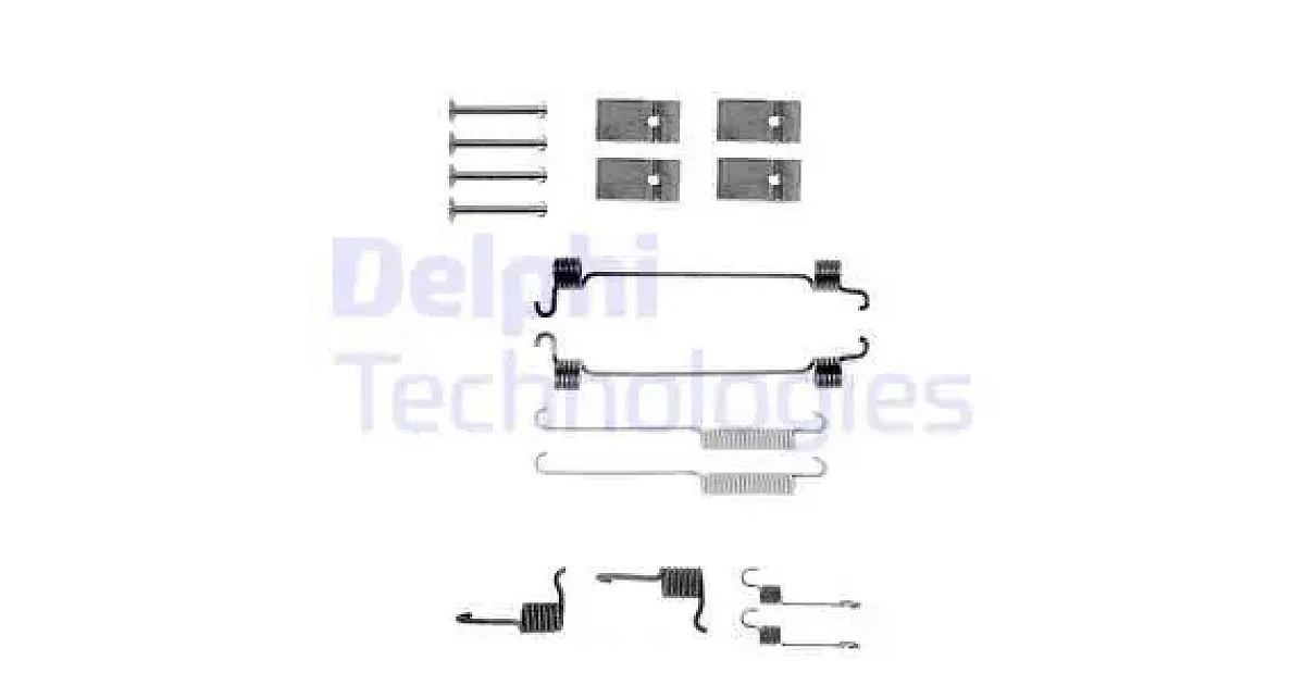 DELPHI LY1119, Комплектующие, тормозная колодка